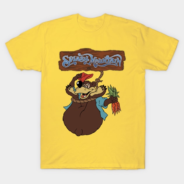 Splash Mountain Brer Bear T-Shirt by Legend of Louis Design Co.